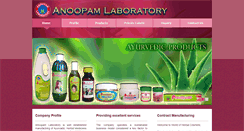 Desktop Screenshot of anoopamlab.com