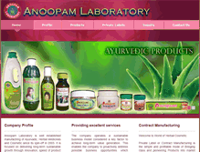 Tablet Screenshot of anoopamlab.com